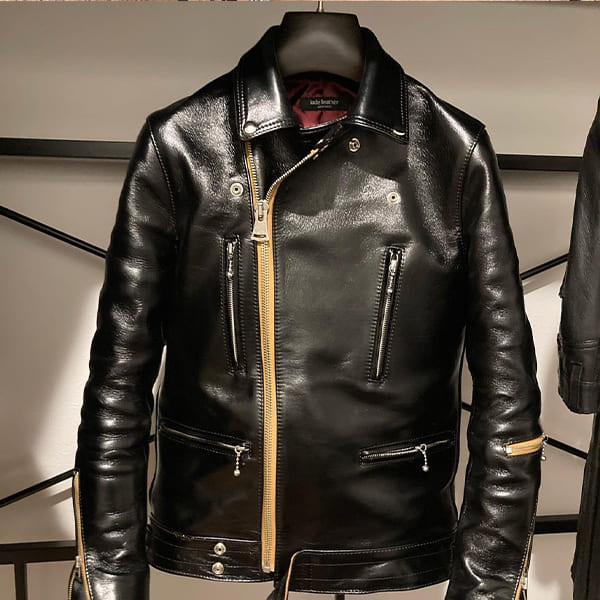 leather jacket hanger