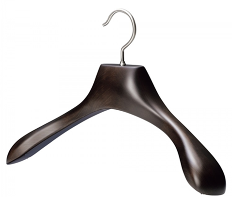 SHIMOYAMA Curved Beech Wood Hangers Two Types Shirt Hangers For
